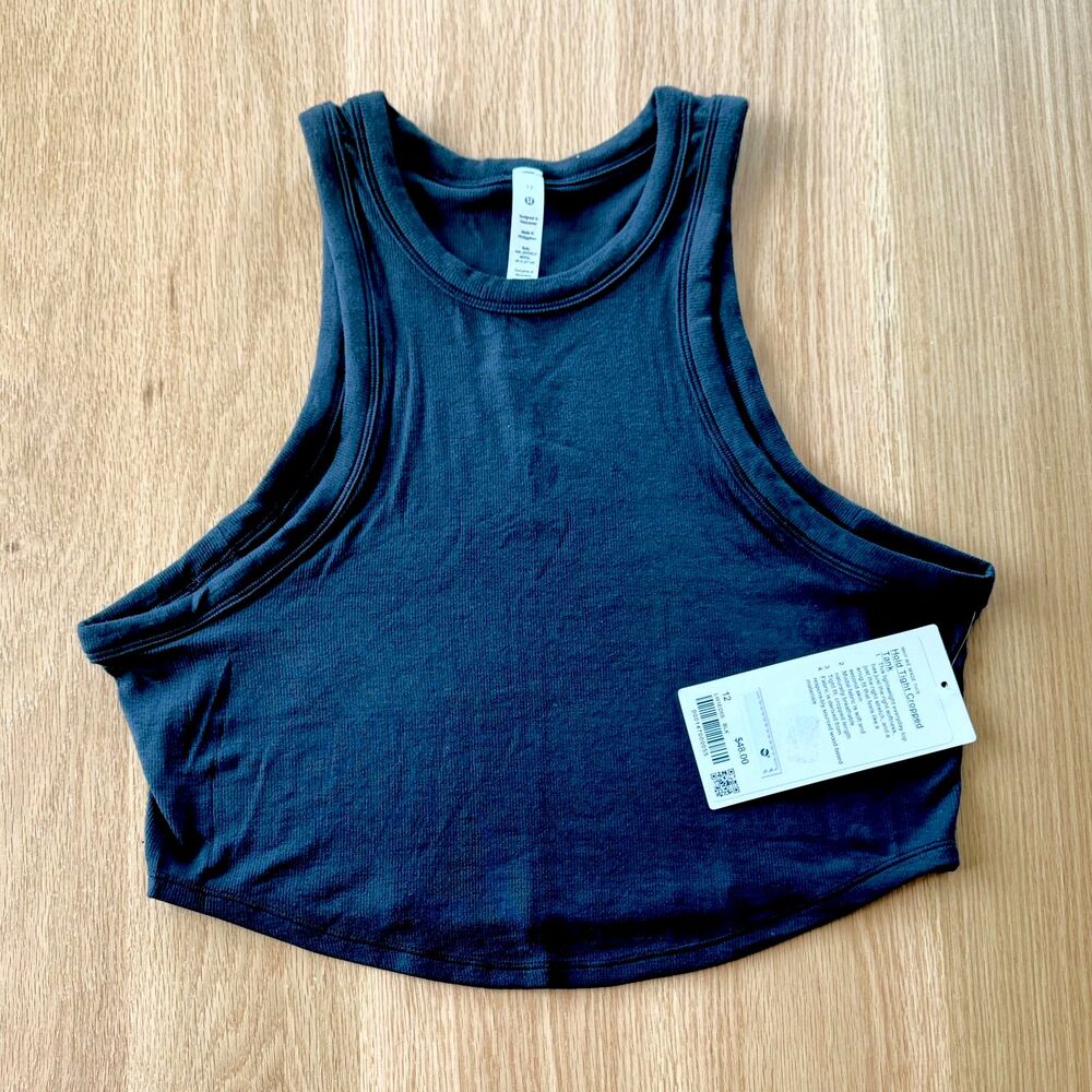 NWT* Lululemon Hold Tight Cropped Tank Top - Women's 12 - Picture 3 of 8